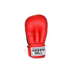 Перчатки для рукопашного боя Green Hill PG-2047, к/з, красный р.L