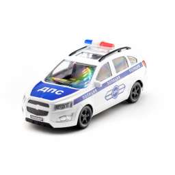 Машина ин. Полицейский внедорожник, 29,5см. прозрачные окна КМР 031gi