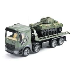 Радиоуправляемый грузовик-трейлер + танк CityTruck 1:24 -  -