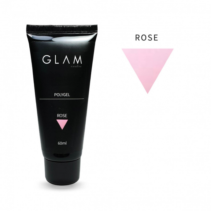 GLAM Polygel - Rose 60ml