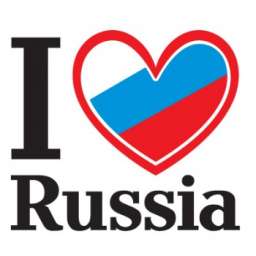 Футболка “I love Russia”