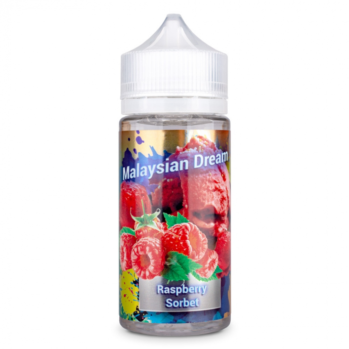 Жидкость для электронных сигарет Malaysian Dream Raspberry Sorbet (3мг), 100мл
