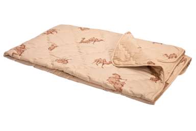 Одеяло ВЕРБЛЮЖЬЯ ШЕРСТЬ “Лето” 170x205, вариант ткани тик от Sterling Home Textil