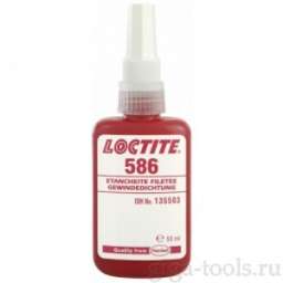 Высокопрочный герметик для медных или латунных резьб LOCTITE 586.