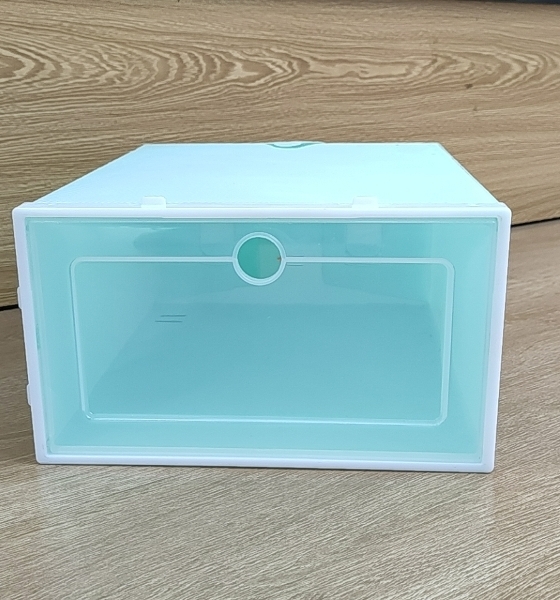 Коробка для хранения 33,5х23,5х13,5см. зеленая