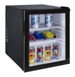 Холодильный шкаф-витрина Gastrorag CBCW-35B, барный, 35 литров, компрессорный