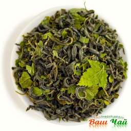 Чай зеленый с листом смородины. Высший сорт (1 кг.)