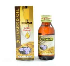 Масло Hemani linseed oil (лен) 60 ml