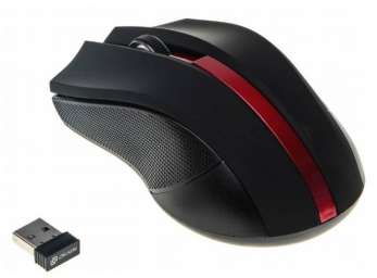 Мышь Oklick 615MW Black/Red  Nano Receiver USB