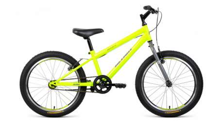 Подростковый горный (MTB) велосипед ALTAIR MTB HT 20 1.0 зеленый/серый 10.5” рама