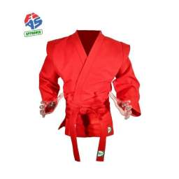 Куртка для самбо Green Hill JS-303-40-RD (Рост 2⁄150, красный, р.40)