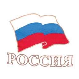 Футболка “Россия” с флагом