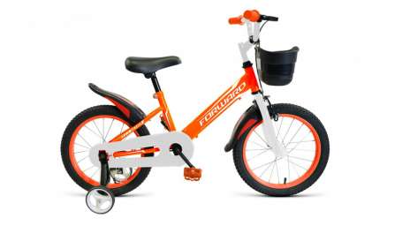 Детский велосипед FORWARD Nitro 18 оранжевый/белый (2019)