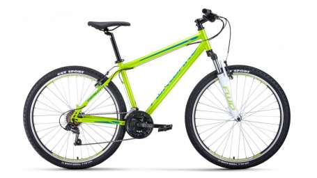 Горный (MTB) велосипед FORWARD Sporting 27.5 1.0 зеленый/бирюзовый 17” рама (2020)