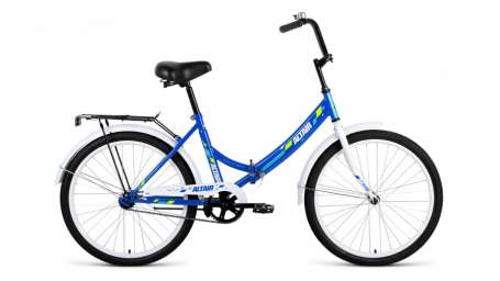 Городской велосипед ALTAIR City 24 синий 16” рама