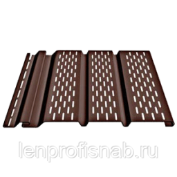 Софит Döcke PREMIUM S=0,93м² (3.05*0.305) перфорированный, цвет шоколад