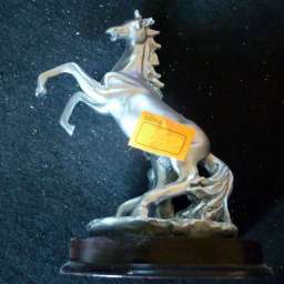 Сувенир Серебряный конь 13х18 см.