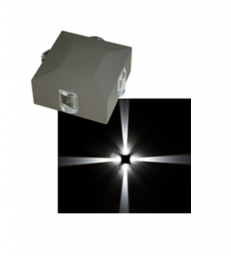 Архитектурный светильник четырехсторонний узколучевой АСС-4х3-УЛ41