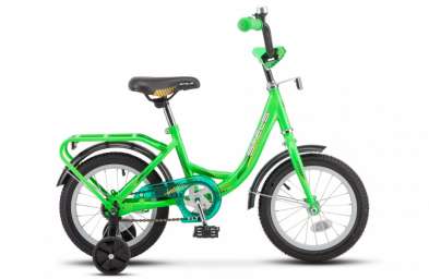 Детский велосипед STELS Flyte 14 Z011 зеленый 9,5” рама (2018)