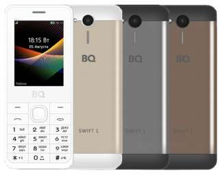 Телефон BQ 2411 Swift L (silver)