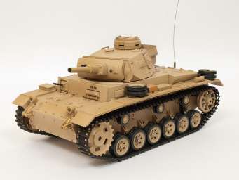 Радиоуправляемый танк Heng Long Tauch Panzer III Ausf.H 1:16 -