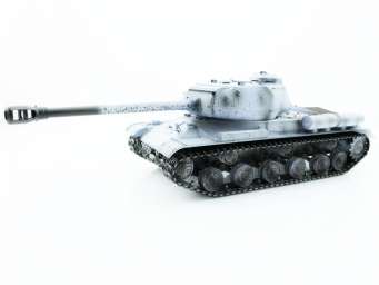 Радиоуправляемый танк Taigen 1⁄16 ИС-2 модель 1944, СССР, зимний, (для ИК танкового боя) 2.4G, дерев