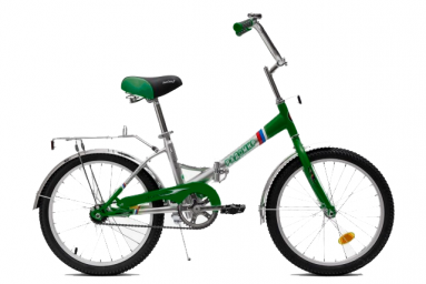 Велосипед детский Радомир АВТ-2002 зеленый (2017)