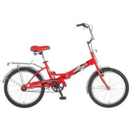 Велосипед складной Novatrack FS-30 20 (2017) красный