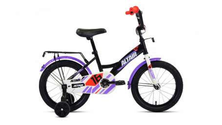 Детский велосипед ALTAIR CITY KIDS 18 черный/белый