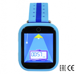 Часы Smart Baby Watch Q90 голубые