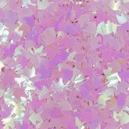 Добавка для слаймов - Посыпка голографическая 15 г - Единороги розовые