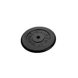 Диск обрезиненный черный Titan Barbell d-26 15 кг