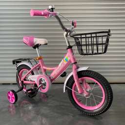 Детский комплект колёс и рамы FBE102 12 радиус розовый