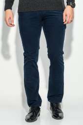 Брюки мужские модные, стрейч 08P131 (Сине-серый)