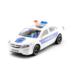Машина ин. Полицейский седан, 30см. прозрачные окна КМР 061gi