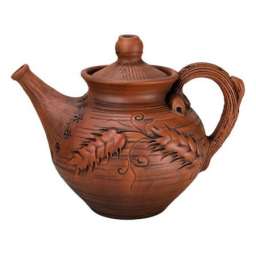 Керамический чайник “Колоски”