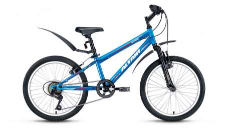 Подростковый горный (MTB) велосипед MTB HT Junior 20 синий 11” рама