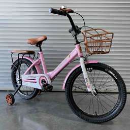 Детский комплект колёс и рамы CF003 18 радиус розовый