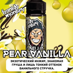 Жидкость для электронных сигарет Frankly Monkey Pear and Vanilla (3мг), 120мл
