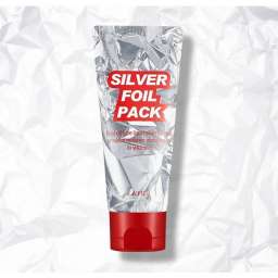 Серебряная маска-пленка для лица Silver Foil Pack