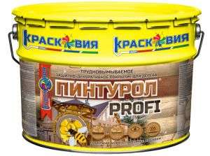 Пинтурол PROFI Ель 8 кг (покрытие для дерева с натуральным маслом и воском)