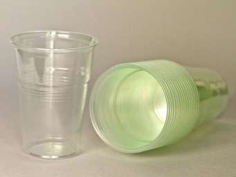Пластиковый одноразовый стакан “Стандарт”, 200 мл, 100 шт/уп, светло-фисташковый (4200)