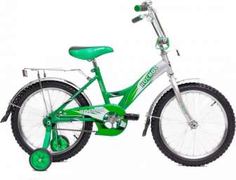 Велосипед детский двухколесный Космос В 2006 серозеленый