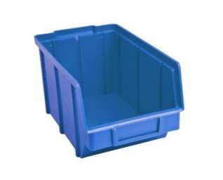 Ящик складской пластиковый р.230*145*125(цветной)