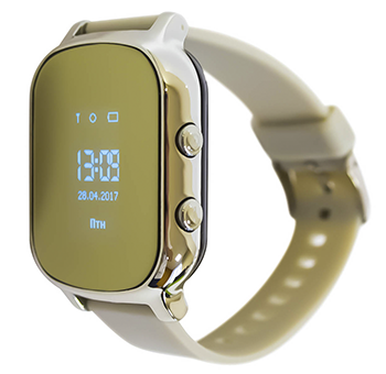 Часы Smart Baby Watch T58 серебристые
