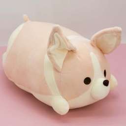 Мягкая игрушка-подушка “Корги”, pink, 40 см