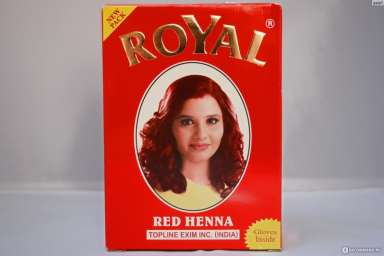 Хна для волос Royal Red henna (красный)
