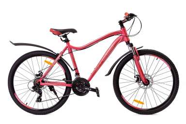Горный велосипед (женский) Stels - Miss 6000 MD 26”
V010 (2019) Р-р = 19; Цвет: Красный