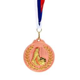Медаль “Футбол” - 3 место (6,5см, два цвета)