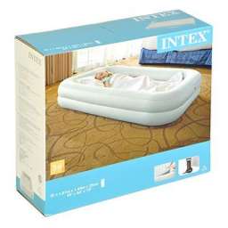Сув 108-024 INTEX Кровать надувная детская с бортиками, 168х107x25см,  66810